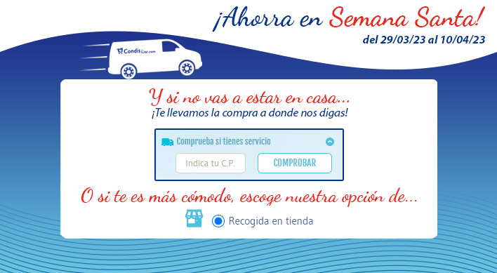 Gastos de envío GRATIS y Condisline Prime tarifa TRIMESTRAL I ANUAL al 50 por ciento...