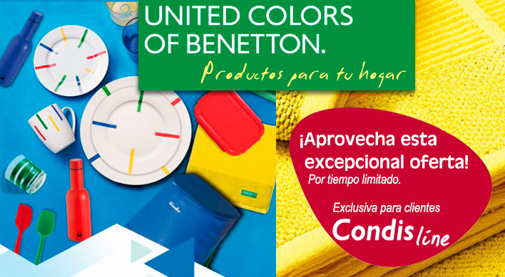 Productos para el hogar Benetton en oferta